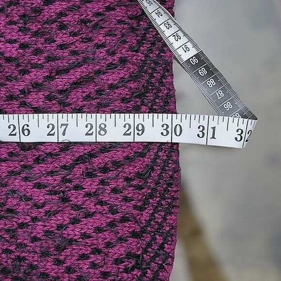 Bailey purple longline fuzzy sweater jacket size M - Picture 12 of 13